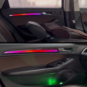 Penjualan laris lampu atmosfer cahaya suasana untuk Audi Q5 A4 2010-2018 Aksesori Interior mobil pencahayaan dinamis suasana - Product Image 5