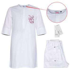 H & D Costume Africain <span class=keywords><strong>Homme</strong></span> en Bazin Riche, Ensemble Traditionnel Ankara Dashiki Agbada <span class=keywords><strong>Boubou</strong></span> Chemise 3 Pièces pour <span class=keywords><strong>Mariage</strong></span> - Product Image 4