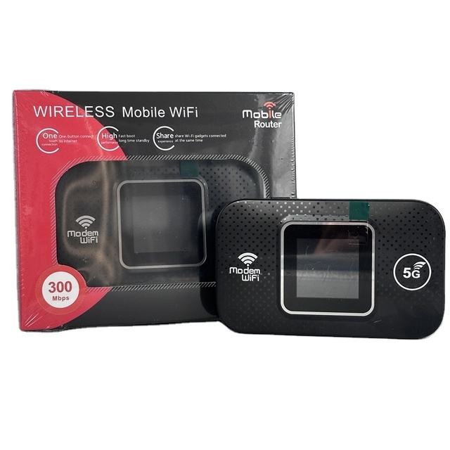 LCD Screen MIFIs Mobile Pocket Wifi Internet Wireless M9S-e Router Mobile Hotspot 4G 5G Portable WiFi Router 3000mAh
