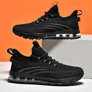Zapatos casuales cómodos con cojín de aire multiusos de moda más vendidos para hombres zapatos de hombre de moda con superficie acanalada - Product Image 4