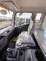 FAW JK6 6X4 Chassis Truk Kargo LHD E5 Diesel Truk Lorry Atap Datar dengan Harga Terendah