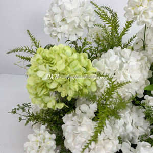 Nouvelles compositions florales artificielles, boule de fleurs pour mariage, centre de table, couleurs personnalisables, écologiques, pour Pâques, Halloween, table - Product Image 5
