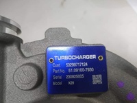 Turbocharger K29 Baru OE 5329-988-7124 5109100-7930 Kompatibel dengan Perakitan Mesin MAN Agricultural Field ChopperD2868LE121