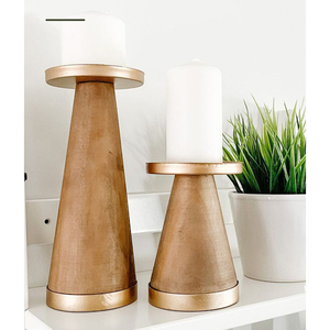 Bougeoir décoratif en bois de manguier le plus vendu - Product Image 6