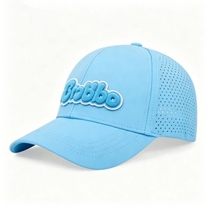 Gorra Deportiva de 5 Paneles para Hombre, Diseño Personalizado con su Propio Logotipo, Estilo Hip Hop, con Orificios Cortados con Láser, Transpirable e Impermeable, para Actividades al Aire Libre - Product Image 3