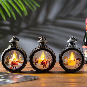 Décorations <span class=keywords><strong>de</strong></span> Noël, Boîte à Musique Père Noël, Lumières Nocturnes, Cadeaux Lumineux, Décorations <span class=keywords><strong>de</strong></span> Vitrine, Accessoires <span class=keywords><strong>de</strong></span> Bureau, Ornements d'Ambiance, Écologiques - Product Image 4
