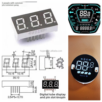 Maßgefertigtes TFT Digital-Röhren-Display-Modul Hochhelligkeits-LCD-Bildschirm Universelles Public-Mode-Panel für Industrieanlagen