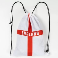 Sac à dos à cordon personnalisé pour événements sportifs, drapeau de pays, 210D 420D, sac de sport extérieur pour les fans de football mondial