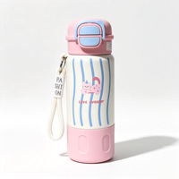 Thermos isotherme à double paroi en acier inoxydable 304, avec couvercle torsadé, finition mate, portable, réutilisable, marque privée