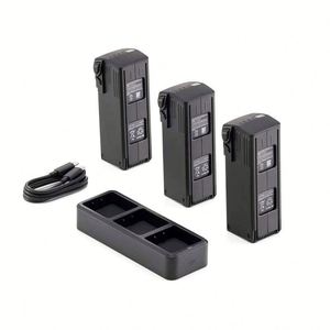 Nouveau kit de batteries d'origine pour la série Enterprise 3 / Compatible avec le drone Mavic 3E, comprend 3 batteries et un hub de charge - Product Image 2