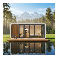 Nouvelle Tendance : Maison Mobile Conteneurisée Apple Cabin Capsule, Personnalisée, Écologique, Imperméable, Pare-soleil, Installation Rapide, Chambre à Coucher