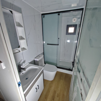 Luxuriöse Modulare Container-Häuser Vorgefertigte Modulare 20-40ft Faltbare Vorgefertigte Tragbare Erweiterbare Container-Häuser
