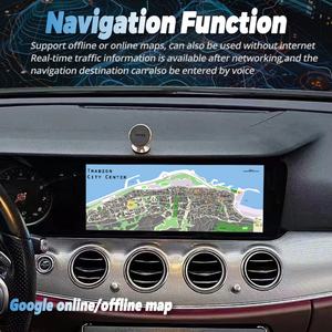 Radio Estéreo para Auto con Reproductor Multimedia de Video, Pantalla Táctil de 12.3 Pulgadas, Android Auto y GPS para Mercedes Benz W213 2016-2019 (Volante a la Derecha) - Product Image 5