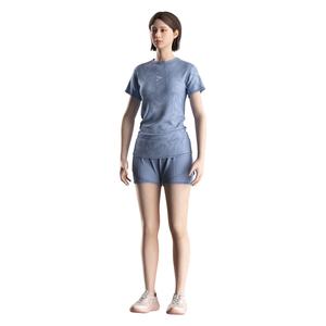 Camiseta Deportiva Transpirable para Mujer con Panel de Malla en las Axilas, Absorbe la Humedad, para Gimnasio, Entrenamiento y Deportes - Product Image 3