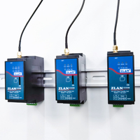 4G Iot Gateway Industrial ZLAN8308M Puerto serie Módem Gsm Serie a módulo Ethernet a Rs485