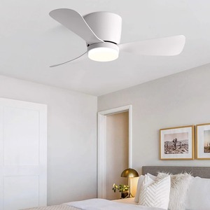 Nhà Máy Trực Tiếp 6 Tốc Độ Cao Cfm Yên Tĩnh DC Động Cơ Hiện Đại Quạt Trần Với Đèn Điều Khiển Từ Xa, Phòng Ngủ Phòng Khách Quạt Trần - Product Image 5