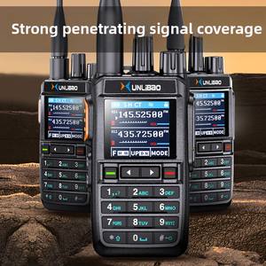 Walkie-Talkie UV Señal fuerte Pantalla de frecuencia multietapa Radio móvil inalámbrica alta FM Bidireccional VOX Largo analógico Digital Ancho - Product Image 5