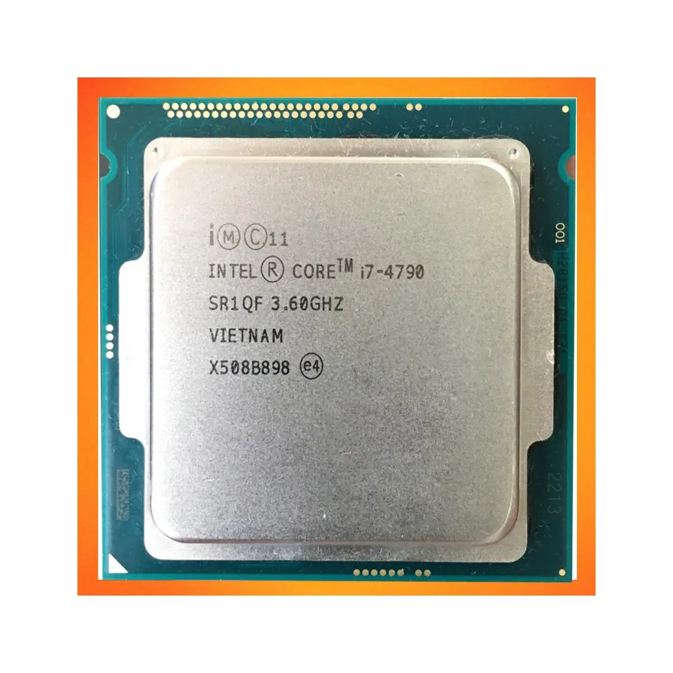 ต้นฉบับ Intel I7 4790 Lga1150ซ็อกเก็ตใช้ Cpu ประมวลผล