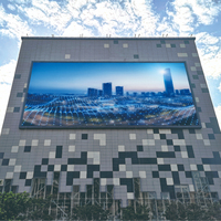 Panneaux d'affichage vidéo géants en couleur de 5mm Pixels pour intérieur Panneaux muraux à DEL Affichage numérique de la publicité Écran à DEL pour l'extérieur