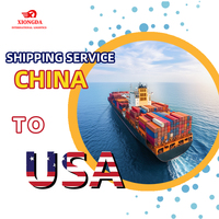 Économique Shanghai Mer DDP DDU FBA Transitaire Maritime Agent D'expédition Chine vers USA Canada