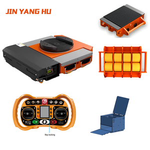 รถยกพาเลทไฮดรอลิกไฟฟ้าคุณภาพสูง 35 ตัน ใช้แบตเตอรี่ สำหรับขนย้ายวัสดุ - Product Image 1