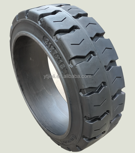 Nuovo Pneumatico Solido Press-on su Misura per Carrelli Elevatori - Caratteristiche Completamente Personalizzabili, Fascia in <span class=keywords><strong>Gomma</strong></span> Industriale Durevole per Uso in Magazzino - Product Image 5