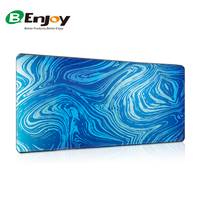 Grand tapis de souris de jeu coloré par sublimation personnalisée 900x400mm antidérapant en caoutchouc naturel avec bord cousu