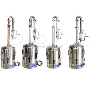 Destill ier apparat für ätherische Öle zum Verkauf Handy Extractor Ingwer Parfüm Blume Kupfer Destillation anlage Pflanzenöl maschine - Product Image 3