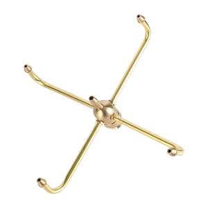 Kepala Semprotan Bisa Berputar, <span class=keywords><strong>3</strong></span>/4 "1/2" Benang Kuningan Nozel Taman Rotasi Otomatis Halaman Kolam Renang Lanskap Air Penyiram - Product Image 4