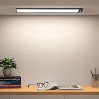 Lampu LED Sensor Con lampu Sensor lemari pakaian gerak lampu tangga nirkabel lampu LED lampu Sensor lampu LED 12 V lampu kabinet