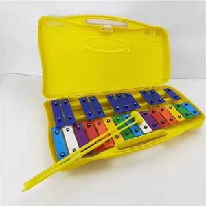<span class=keywords><strong>Xylophone</strong></span> jouet 25 tons en gros de haute qualité avec touches métalliques chromatiques à étui rigide - Product Image 2