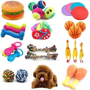 Jouet à mâcher durable pour chien en corde, jouet à mâcher en caoutchouc TPR pour chiot, jouet interactif résistant aux morsures pour soulager l'ennui des chiots - Product Image 1