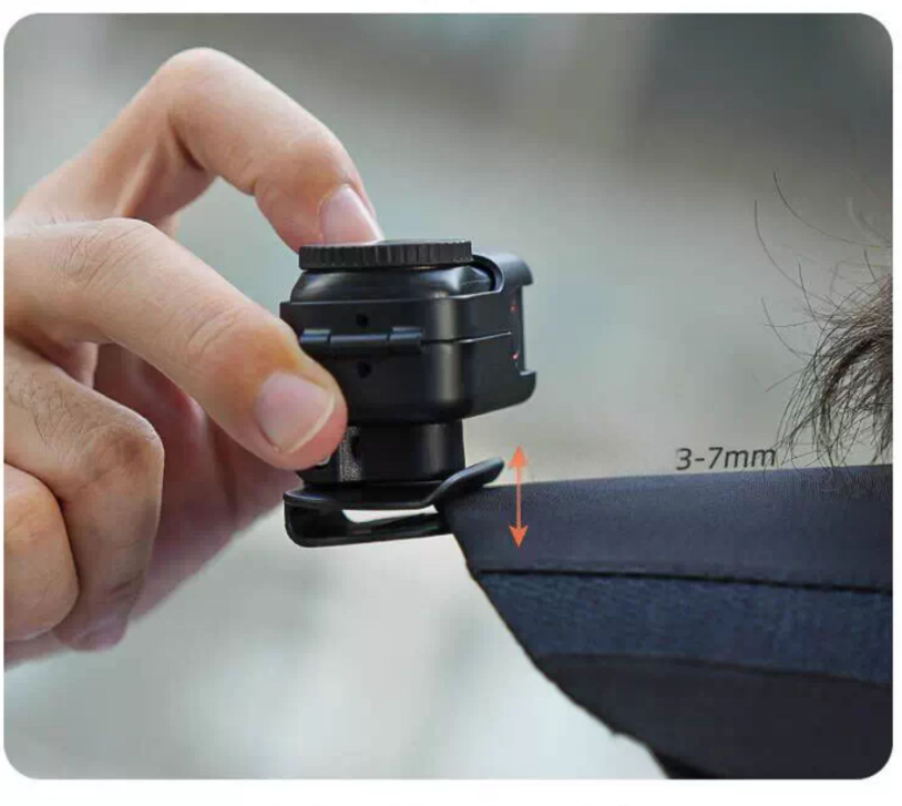 Osmo Nano Portable Brim Clip Suitable for Exercising and Freeing Hands