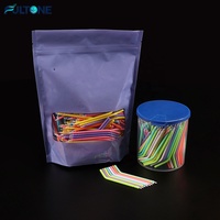 250 Pièces Embouts de Seringue Dentaire Jet d'Air et d'Eau à 3 Voies, Embouts Jet Triple Jetables Colorés, Accessoires d'Instruments Dentaires