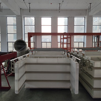 Nouvelle machine automatique de petite taille pour l'anodisation du titane et l'électrodéposition de zinc, fabriquée en Chine, avec moteur, capacité de 1000 pièces/jour