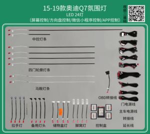 Adatto per l'illuminazione d'interni per auto di 2019 2023 <span class=keywords><strong>Audi</strong></span> <span class=keywords><strong>Q8</strong></span> - Product Image 6