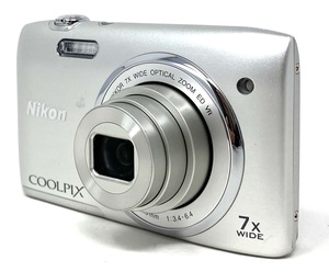 กล้องที่ใช้แล้ว COOLPIX S3500 20.1 กล้องดิจิตอลพร้อมซูม 7 เท่า (สีเงิน) (รุ่นเก่า) - Product Image 5