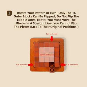 Juego <span class=keywords><strong>de</strong></span> <span class=keywords><strong>Mesa</strong></span> <span class=keywords><strong>de</strong></span> Empujar y Deslizar, Tic Tac Toe <span class=keywords><strong>de</strong></span> Madera, XO, Rompecabezas Deslizante, Juego <span class=keywords><strong>de</strong></span> Estrategia y Pensamiento Lógico para Niños y <span class=keywords><strong>Adultos</strong></span> - Product Image 3