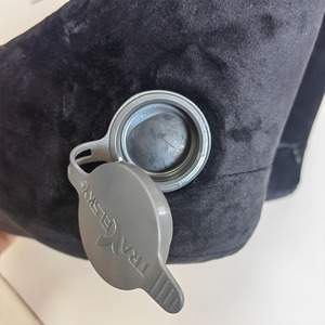 Almohada de Viaje en Forma de H de Alta Calidad con Capucha, Almohada Inflable de Viaje en Forma de H - Product Image 4