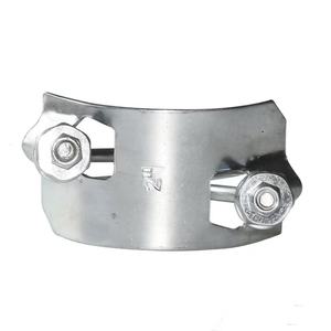 Tiger <b>Clamps</b> Spiral Double Bolt <b>Hose</b> <b>Clamp</b> Zinc Plated Carbon Steel for CounterClockwise Helix <b>Hoses</b>-OEM Customizable Metric - Product Image 3
