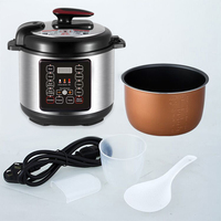 Autocuiseur Électrique Silver Crest Multi-Fonctions en Acier Inoxydable 5 / 6 / 8 Litres Faible MOQ Petites et Grandes Tailles