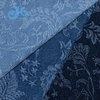 Tissu denim jacquard teint aux feuilles végétales H203P-7 motif baies de jardin écologique pour vêtements décontractés garçons, filles, hommes, femmes