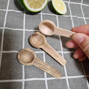 Bán buôn Chất lượng cao Mini tự nhiên thìa gỗ trộn thìa Mứt Mật Ong Cà Phê đậu trà Đo muỗng đồ dùng nhà bếp 6.8/6.9cm - Product Image 3