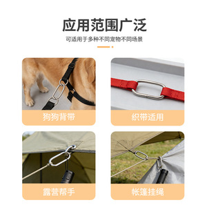 Boucle ovale en métal pour sacs, accessoire de quincaillerie durable plaqué, fabriqué au Zhejiang - Product Image 3