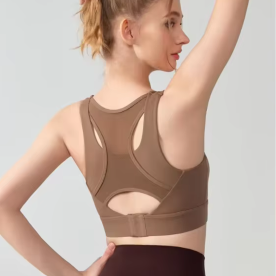 High Elastic Tight Seamless Yoga Vest Sports Bras Comfy Women's Yoga Cropped Tops