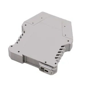 Novo Design Elétrico Caixa De Controle De Plástico 4 Pontos Trabalhos Custom Din Rail Pcb Enclosure Plastic Din Rail Housing