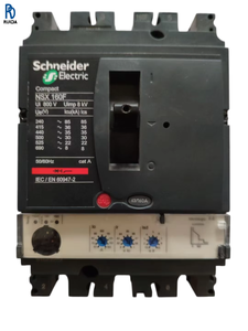 Interruptor Automático NSX160F 3P 160A, Tipo Electrónico, Caja Moldeada, para Instalación en Gabinete, Protección Contra Sobrecarga - Product Image 1