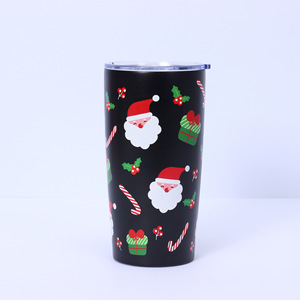 Vaso Termicos de 20oz sin BPA, regalos de Navidad con tapa y pajita, taza de viaje, venta al por mayor, termo, taza térmica, botella Termos - Product Image 4