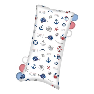 Almohada de formas personalizadas Ropa de bebé Linda Pijama Pelele Sábana de cuna ajustable Bambú Spandex Almohada de bebé Juego de cama de bebé - Product Image 1