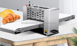 Machine à pétrir et à étaler la pâte à pain électrique professionnelle réversible, équipement de <span class=keywords><strong>boulangerie</strong></span> d'<span class=keywords><strong>occasion</strong></span> pour la fabrication de laminés/laminoirs - Product Image 3